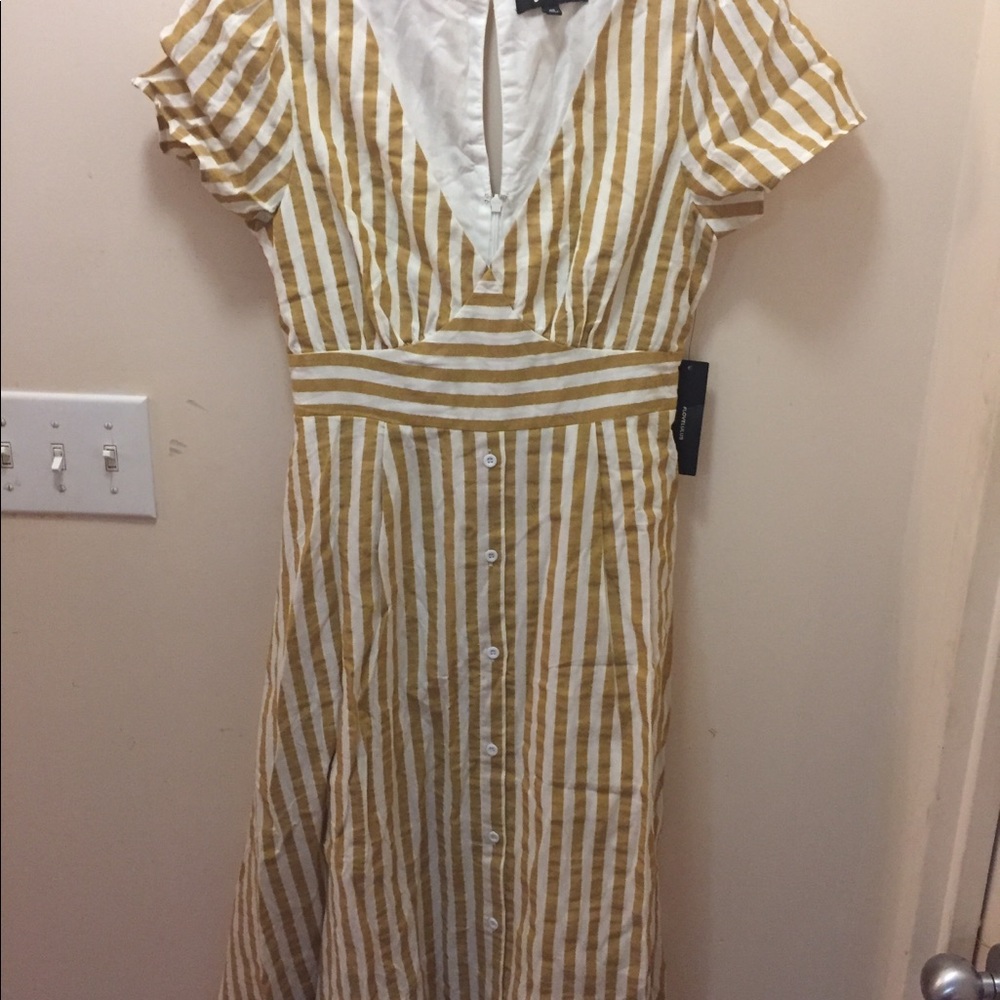 Lulus striped medium dress